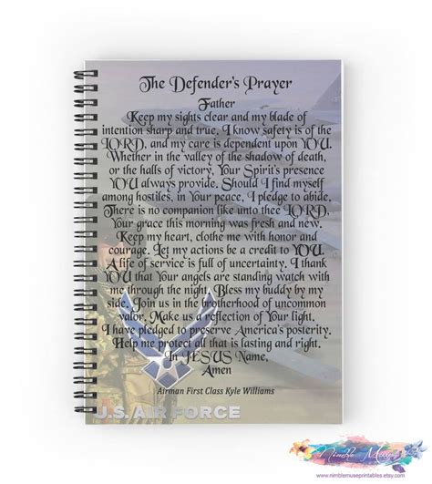 Air Force Gifts, Personalized Air Force Gift, USAF Military Notebook ...