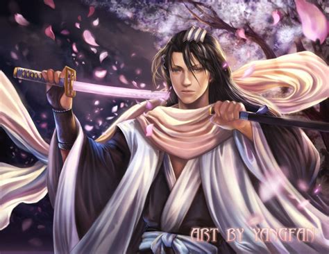 Kuchiki Byakuya Photo Byakuya Realistic Bleach Anime Art Bleach