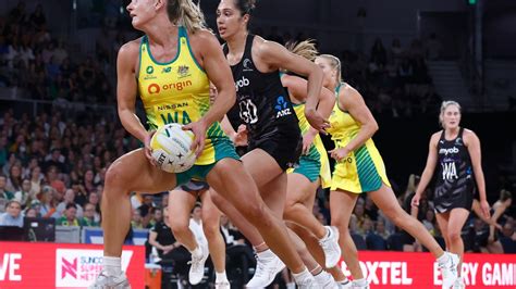 Netball 2022 Australias Diamonds Beat New Zealand Silver Ferns In