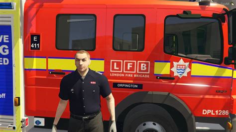 London Fire Brigade Ped Gta5