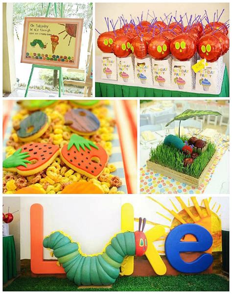 A Very Hungry Caterpillar Birthday Party Best Birthday Party Ideas