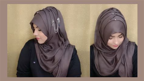 Without Inner Cap Summer Hijab Tutorial Nimra Zaheer 💜 Youtube