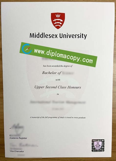 Middlesex University Diploma Order Now