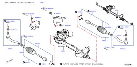 Infiniti G Rack And Pinion Ca C Genuine Infiniti Part