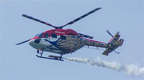 hal dhruv  indian airforces sarang display team