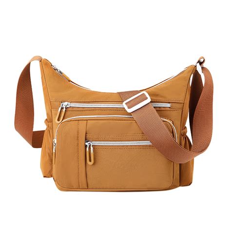 Zttd Shoulder Handbag For Women Roomy Multiple Pockets Bag Ladies