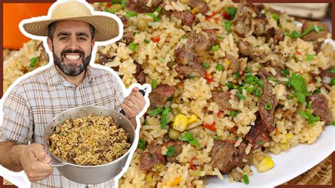 Arroz Carreteiro Completo Da Lá Na Roça Aprenda Como Fazer Um Prato