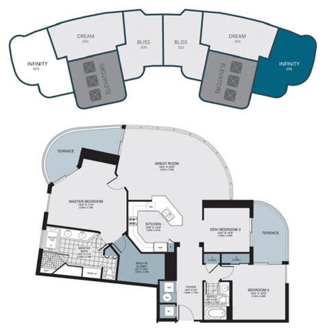 Turnberry Towers Las Vegas Floor Plans - floorplans.click