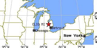 Clio, Michigan (MI) ~ population data, races, housing & economy