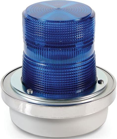 Edwards Signaling Warning Light Strobe Tube Vac Blue B N Zoro