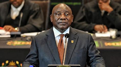 Cyril Ramaphosa South Africa President Cyril Ramaphosa Declares State