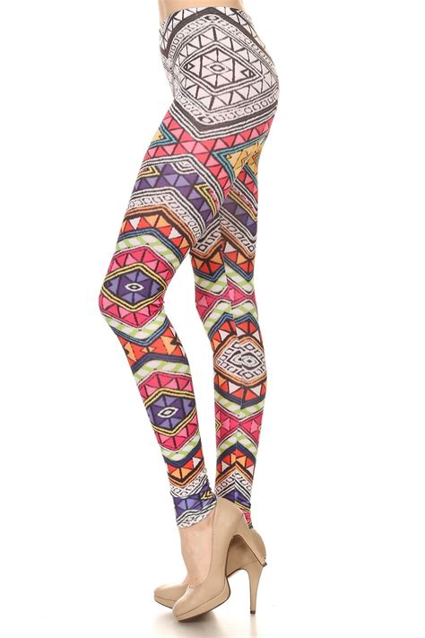 Colorful Geometric Leggings | Only Leggings