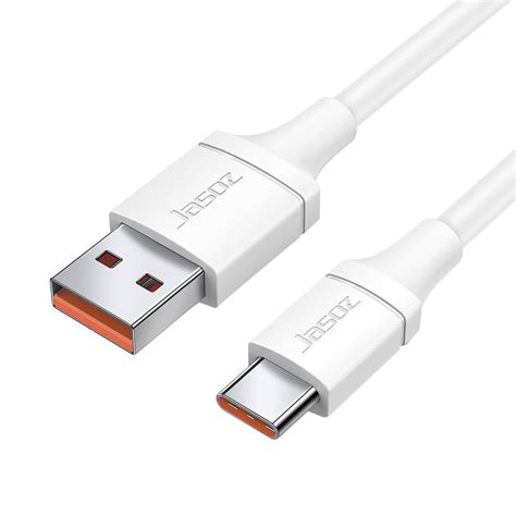 USB C Cable 6A Fast Charging Cord Mobile Phone Accessories Data Wire ...