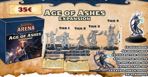 Pathfinder Arena By Giochi Uniti Age Of Ashes Expansion Gamefound