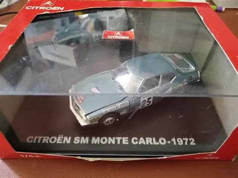 MINIATURE NOREV 1 43 Citroën Sm Monte Carlo 1972 En Boîte Neuve EUR 19