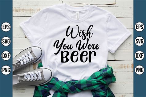 Wish You Were Beer Graphic By Creativemomenul022 · Creative Fabrica