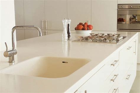 White Acrylic Solid Surface Countertop For Kitchen Rs 750 Square