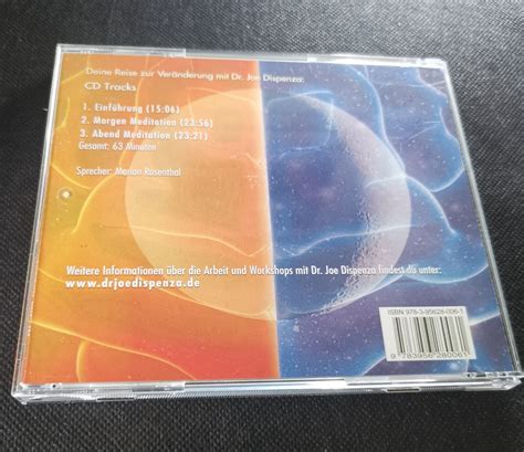 Morgen Und Abendmeditation Von Dr Joe Dispenza Cd Ebay