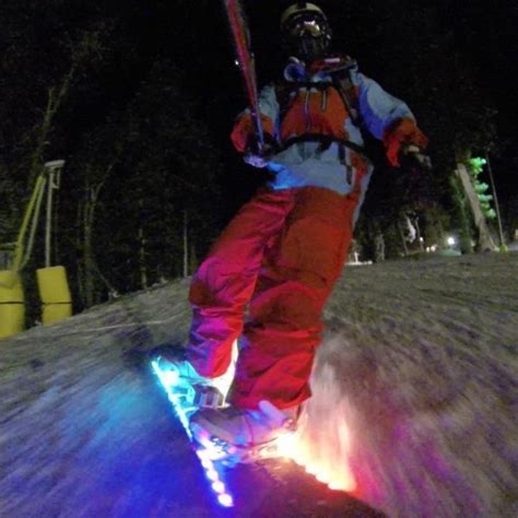 LED Snowboard Kit » Petagadget