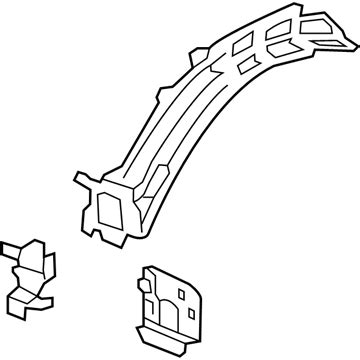 04684 TBA A00ZZ Genuine Honda Extension Set L FR Dpr