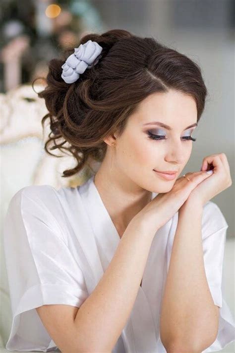 Stylish Wedding Hair And Makeup Ideas See More