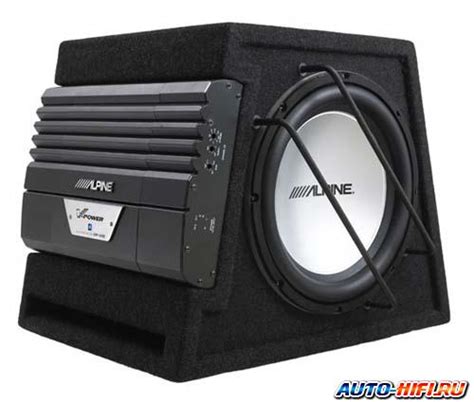Активный сабвуфер Alpine SWD-3000 | Характеристики Alpine SWD-3000 ...