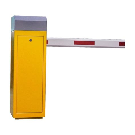 Stainless Steel Road Safety Automatic Boom Barrier For Toll Plaza At