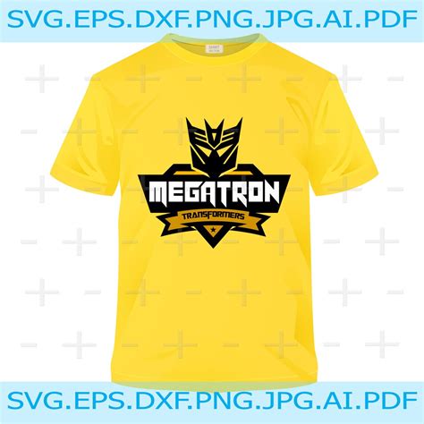 Megatron Svg Megatron Vector Megatron Face Megatron Etsy