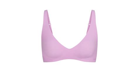 Track Naked Plunge Bra Petal 4X At Skims TrackaLacker