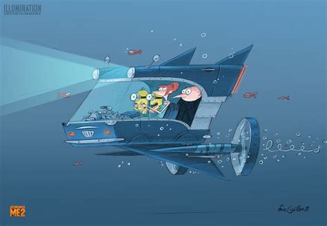 Eric Guillon Grus Rocket Art Of Despicable Me Pinterest Concept