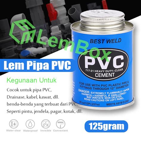 Jual Lem PVC Isarplas Tube 40gr Lem Talang Pipa PVC Lem Paralon