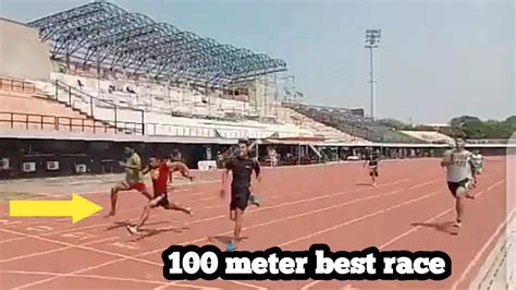 100 Meter Race Nation Trail In Punjab Stadium Lahorebest Race Youtube