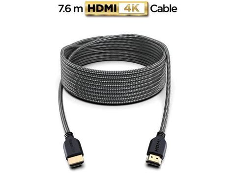 Cable 25ft Hdmi Cable High Speed Hdmi Cable A Male To A Male 18 Gbps