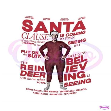 Tim Allen Santa Clause Christmas Movie PNG