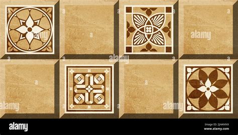 3D Moroccan wall tiles design,Print in Ceramic Industries Beautiful set ...