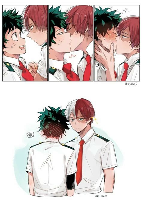 Todoroki Shouto X Izuku Midoriya Boku No Hero Academia Hero Boku No Hero Academia My Hero