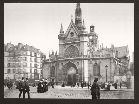 Historic B W Photos Of Paris France Late 19th Century MONOVISIONS