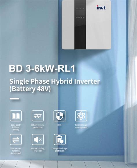 Kw Solar Invt Megarevo Inverter Hybrid Kw Energy Storage Inverter For