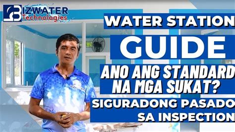 Bizwater Tamang Sukat Ng Water Station Youtube