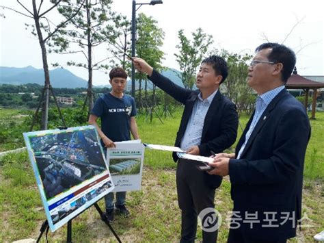 박해운 괴산군 부군수 지역현안 파악 위한 현장행보 중부포커스