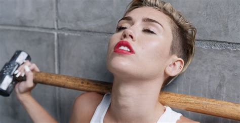 Miley Cyrus Wrecking Ball Music Video Premiere