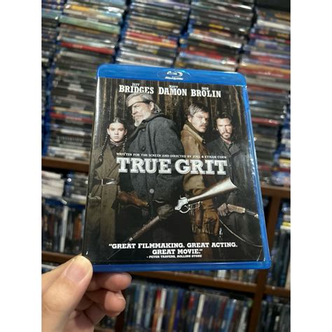 True Grit Blu Ray แท้ มือสอง เสียงไทย บรรยายไทย Shopee Thailand