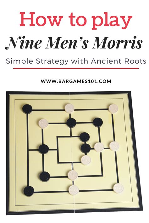 Learn How To Play Nine Men S Morris Bar Games 101 Fun Board Games