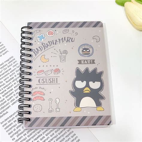 Kuromi Date A Book Notebook Sanrio Office Notepad With Spiral Bound