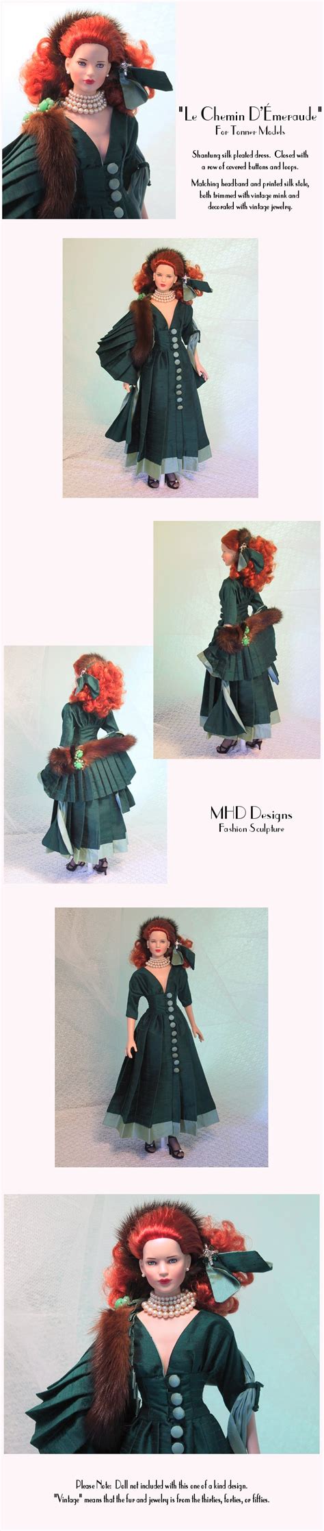 MHD Designs - The Emerald Road - for Tonner Models