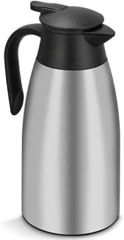 Amazon Thermal Coffee Carafe 68oz 2L Insulated Stainless Steel