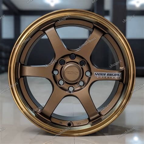 Jual Velg Mobil RAYS TE37 R15 PCD 4x100 4x114 Sand Bronze Shopee