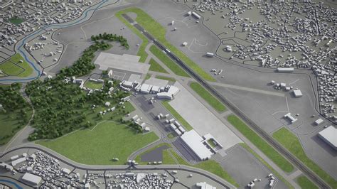 3D tribhuvan international airport - TurboSquid 1510241