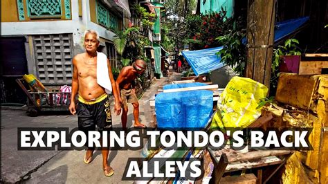 Exploring Hidden Pathways Of Tondo Manila Walking At The Back Alleys And Narrow Pathways Of