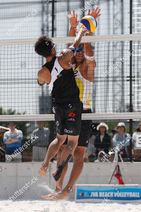 Yusuke Ishijima Beach Volleyball Editorial Stock Photo Stock Image